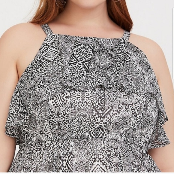 New Torrid ikat print maxi dress - Picture 3 of 3